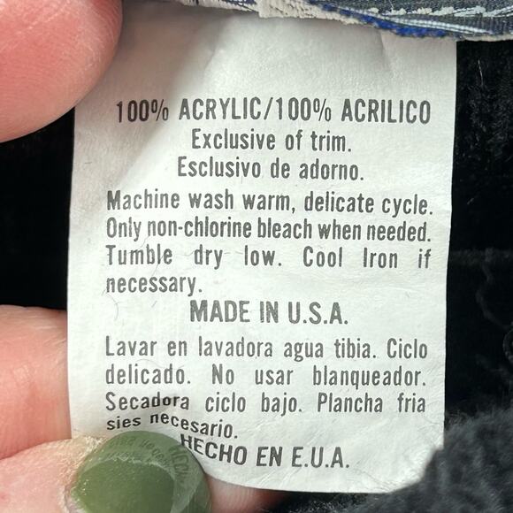 JJ Browne Vintage Turtleneck Knit Sweater Women's Size Large Classic Pattern USA - Picture 4 of 4